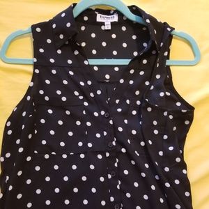 Polka Dot portofino shirt